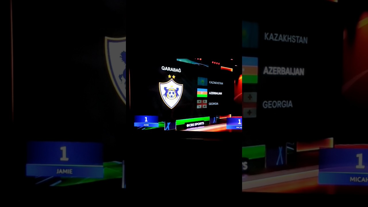Thierry Henry highlights the fact about FK Qarabagh 🇦🇿 #Azerbaijan