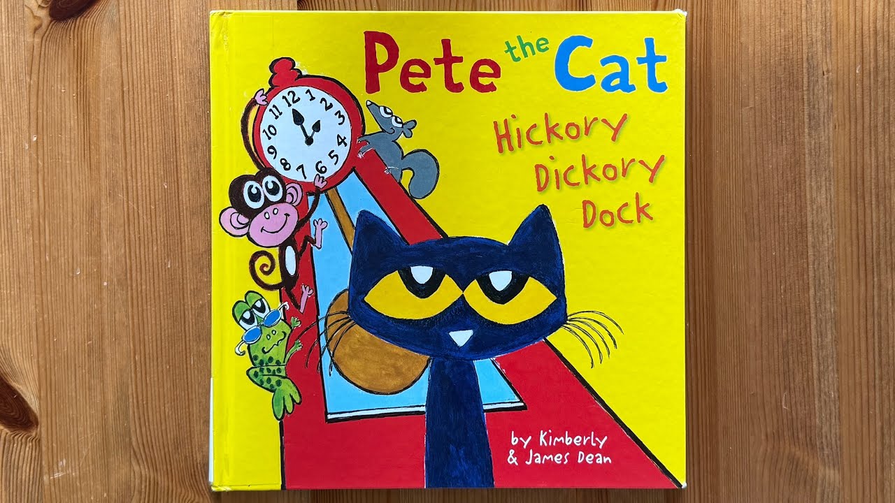 Ash reads Pete the Cat: Hickory Dickory Dock by James & Kimberly Dean