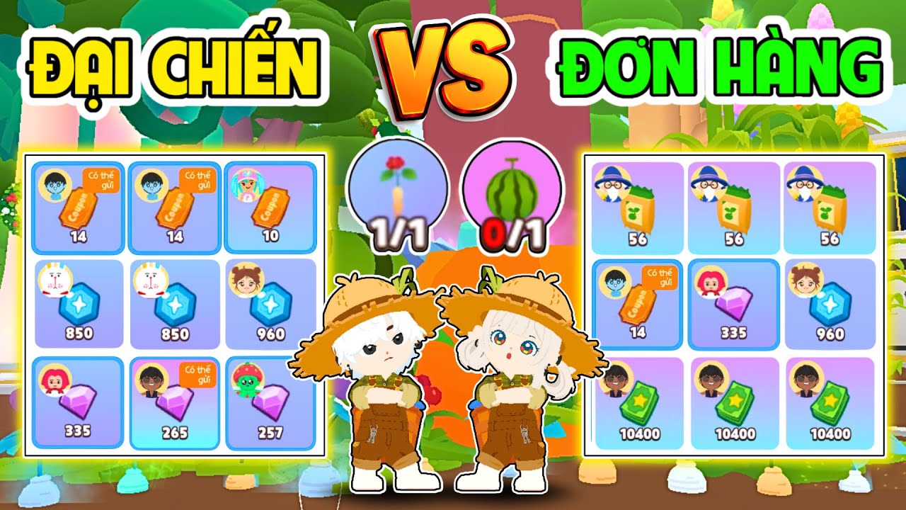 BEDY SOLO CÀY TẤT CẢ ĐƠN HÀNG CÙNG MEO Ở NÔNG TRẠI VÀ CÁI KẾT | PLAY TOGETHER