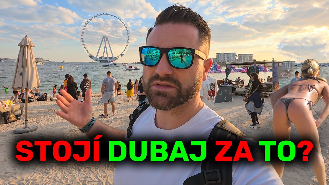 DUBAJ deň 2: STOJÍ ZA TO NAJZNÁMEJŠIA PLÁŽ A VSTUPNÉ NA VÝHĽAD NA PALMU?