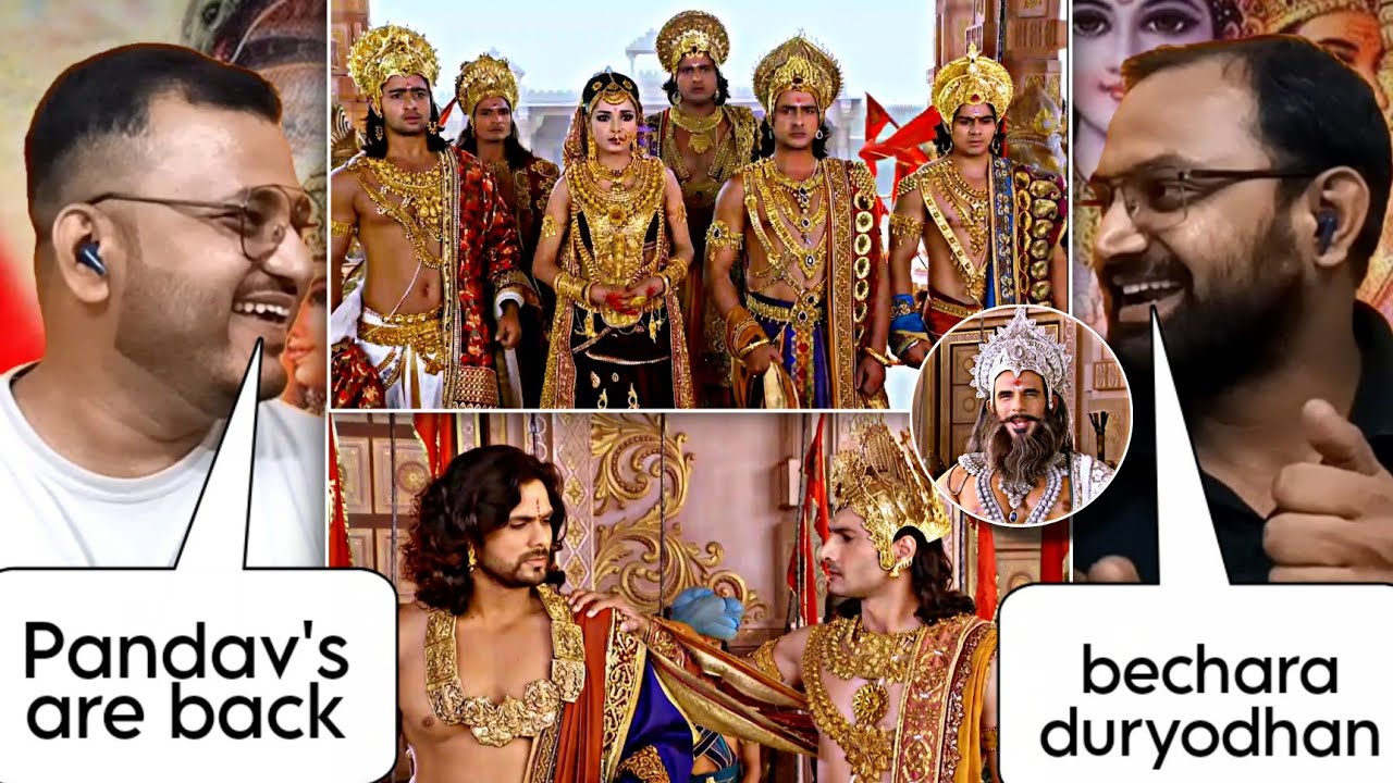 Mahabharat Episode 113 Part 2 | Reaction | Pandavas arrive in hastinapur.