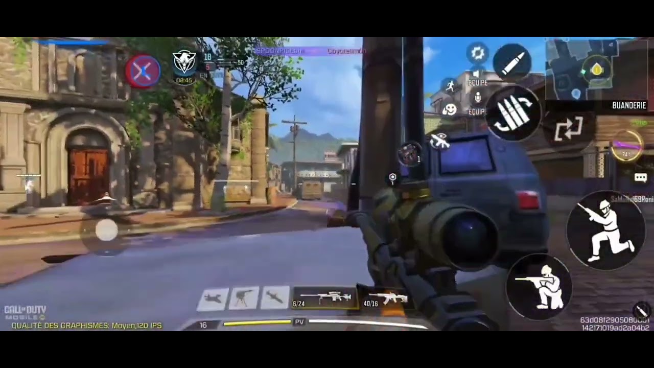 Call of duty mobile partie a💀🔫 CR-56 AMAX- Danger Océanique 👈sur Slums🫡🥷