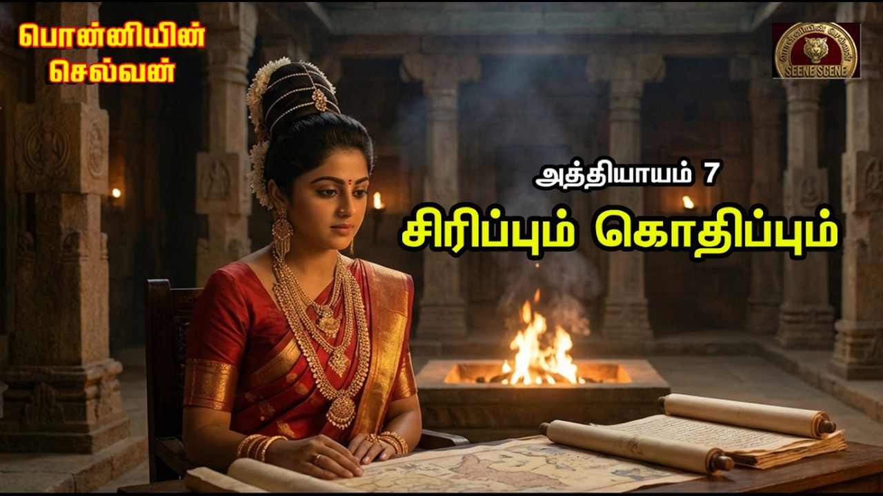 பொன்னியின் செல்வன் – அத்தியாயம் 7 | சிரிப்பும் கொதிப்பும் 🔥 | PS Tamil Audiobook
