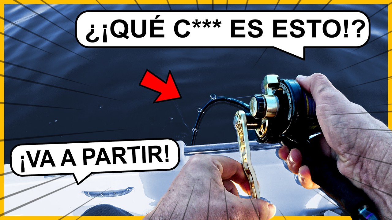 ¡Clavamos una MALA BESTIA! ¡NO PODÍA CON ÉL! 😮🦈 - Jurel Ramon 200
