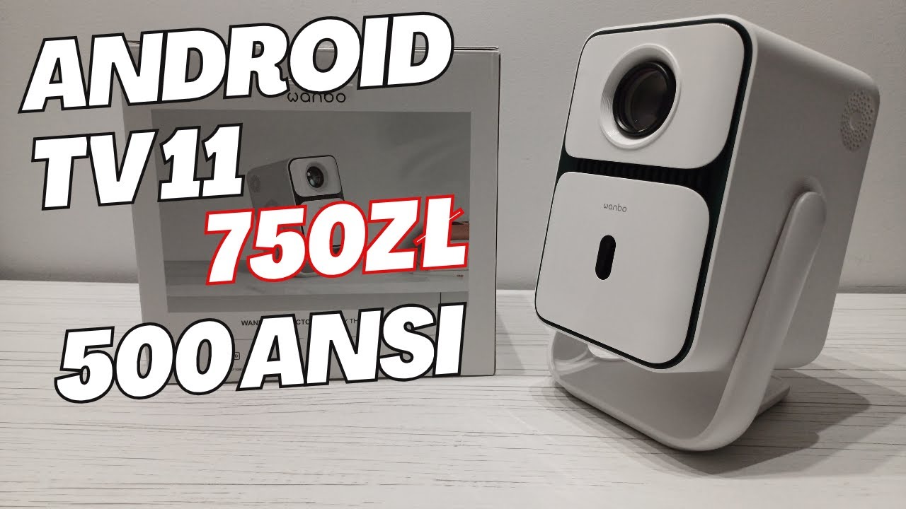 Projektor WANBO T2 ULTRA - świetny projektor z Android TV 11 w cenie  750zł - recenzja / test