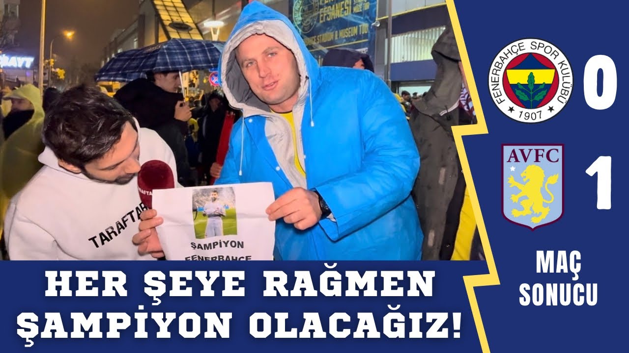 FRED’İN SÖZLEŞMESİNİ FESHEDİN! | Fenerbahçe 0-1 Aston Villa Maç Sonu Röportajı. #fenerbahçe 