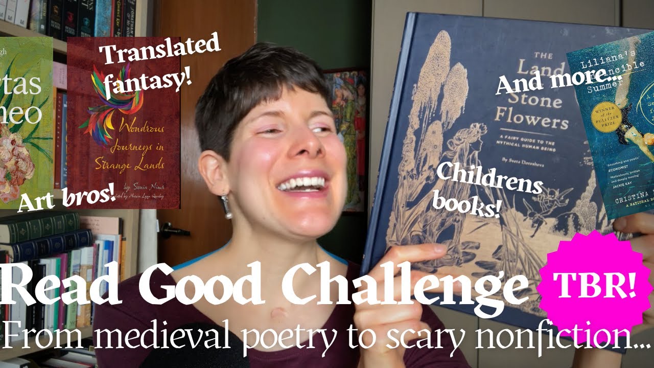 READ GOOD CHALLENGE 2025 // Pile of possibilities // Fantasy, history, classics and nonfiction!