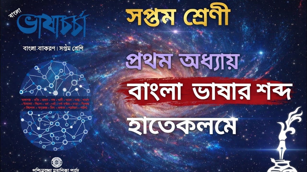 ভাষা চর্চা///সপ্তম শ্রেণী//প্রথম অধ্যায়//বাংলা ভাষার শব্দ//হাতে কলমে প্রশ্ন উত্তর
