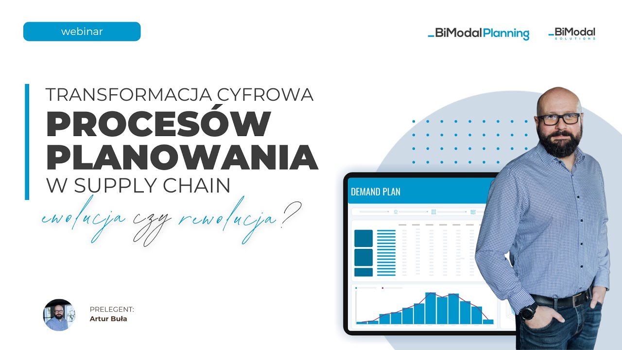 Transformacja cyfrowa procesów planowania w supply chain - #webinar