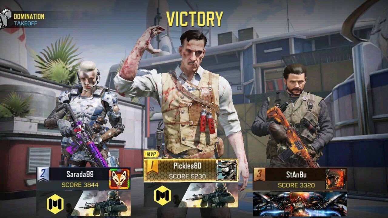 COD Mobile - Domination - Takeoff - 10 v 10 - Alex Mason - M4 Living Rust