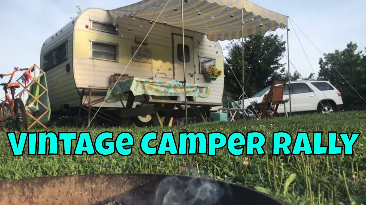 Vintage Camper Rally, Spring Mill State Park 2019