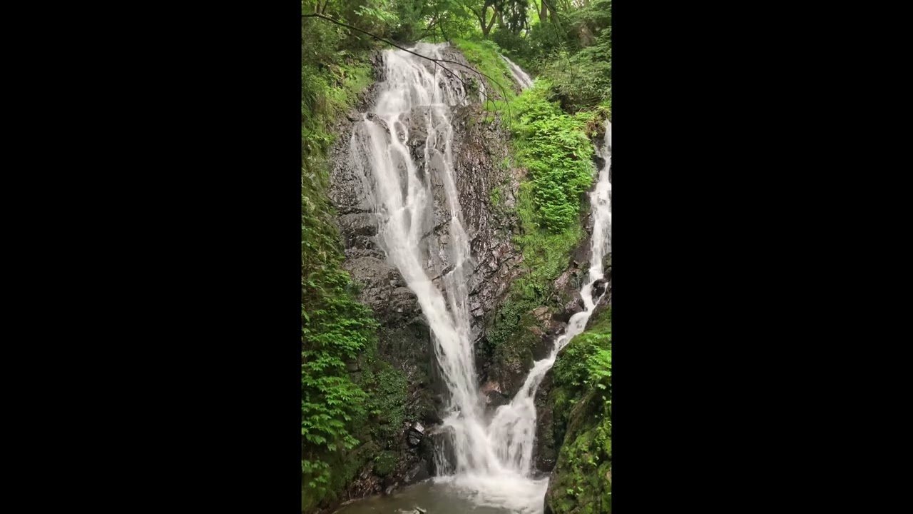 日本の風景【滝沢不動滝】　Japanese landscape, Takizawa Fudotaki waterfall