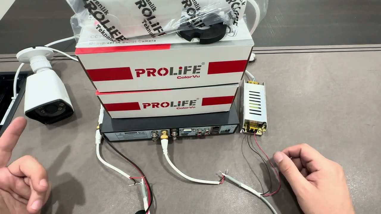 PROLİFE Kamera Hazır Kablolu Bnc (Soket) Bağlantısı Nasıl Yapılır Anlatım