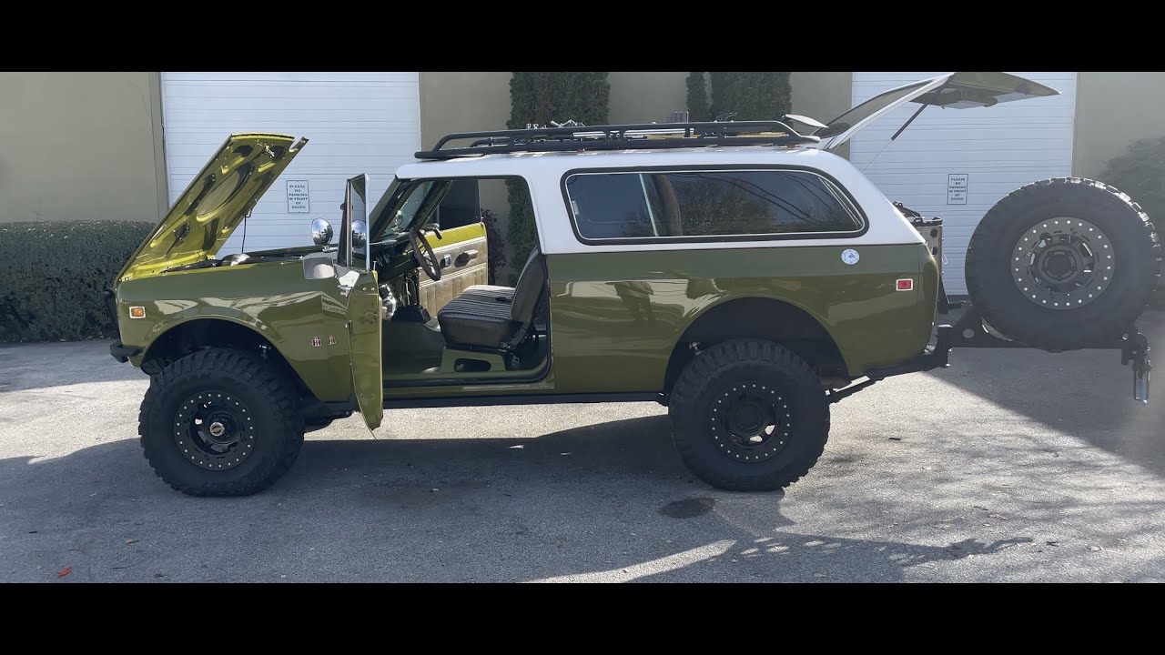 1977 International Scout II Traveler (Custom) - Detailed Walkaround: Interior, Engine Bay, Cargo