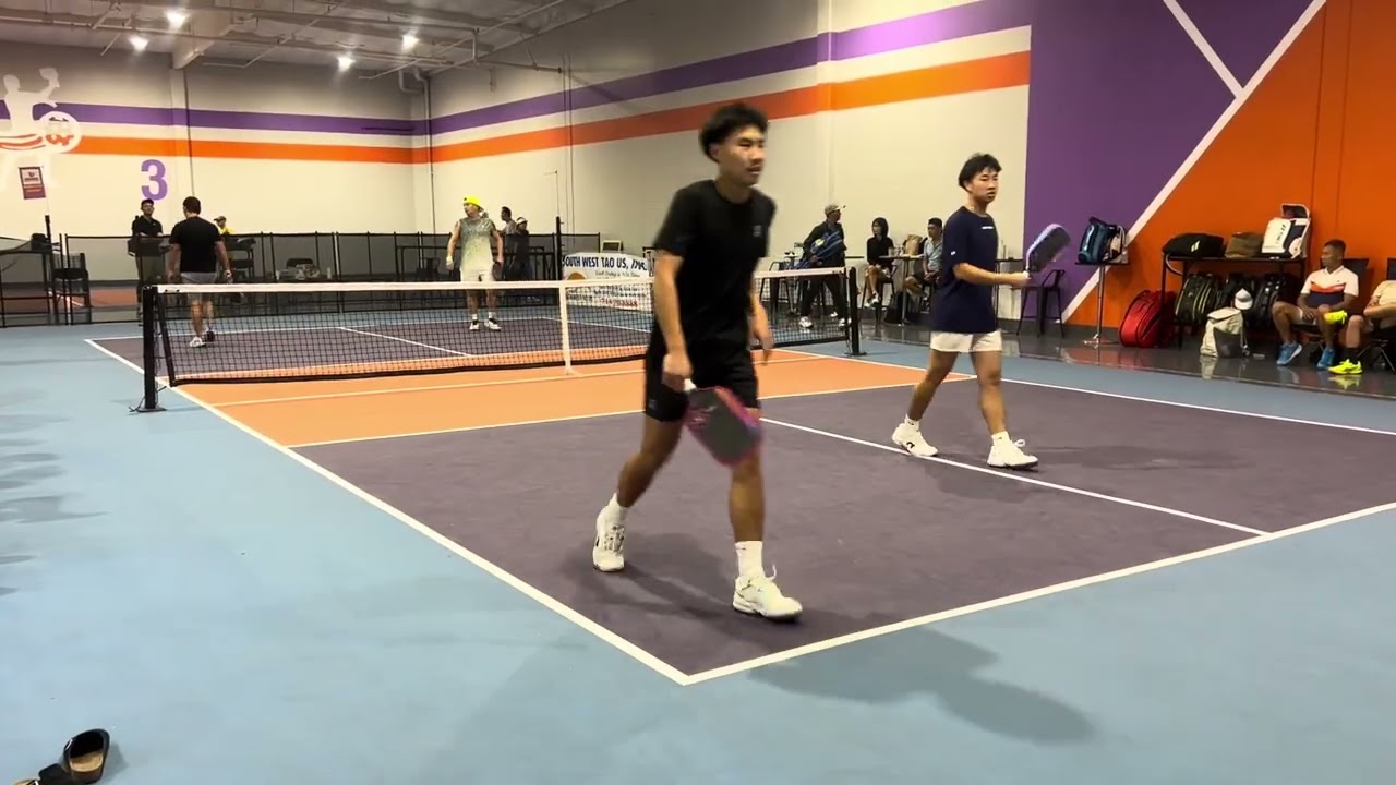 OC pickleball: Kevin-Paul (Brothers) vs  Khoa-Hoang OC  (+4 points)