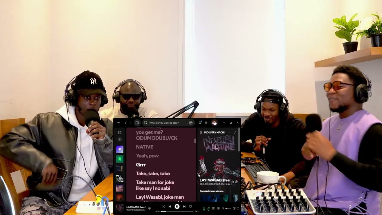 ODUMODUBLVCK, Reminisce - LAYI WASABI / Vibes on Vibes Reaction