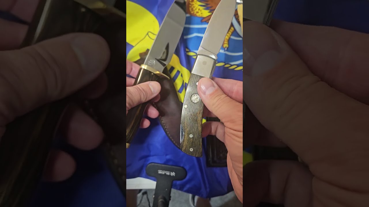 The Vintage Smith & Wesson Blackie Collins designed USA knives!