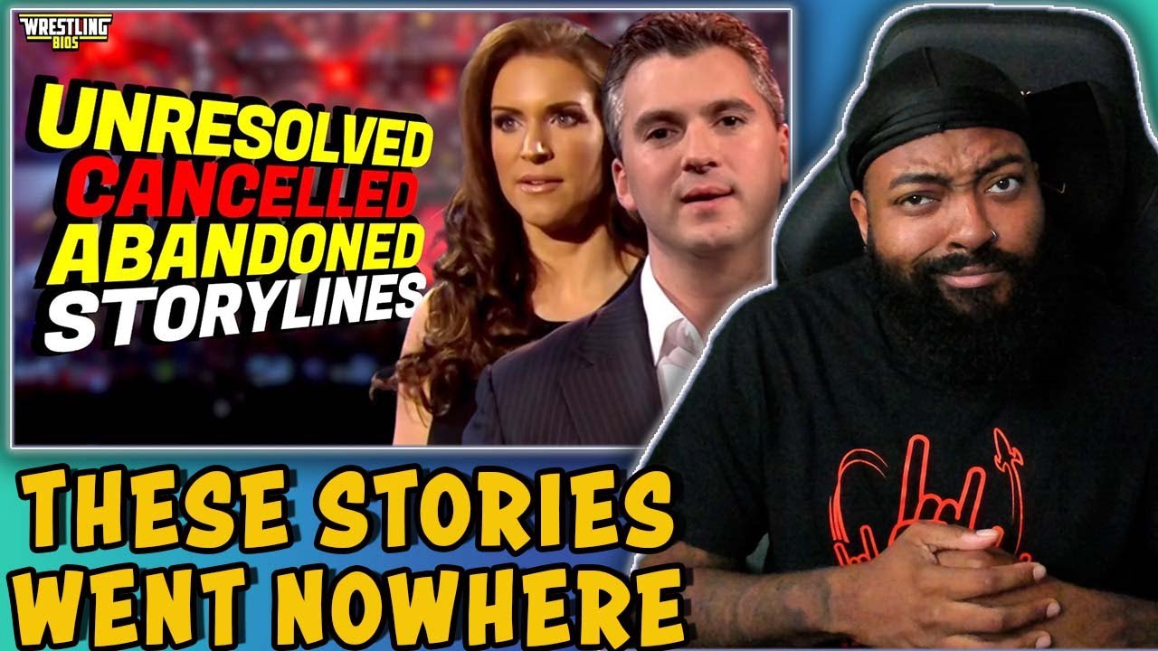 ROSS REACTS TO UNRESOLVED CANCELLED & ABANDONED WRESTLING STORYLINES