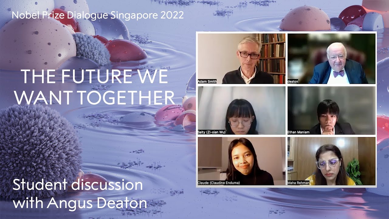 Student discussion with Angus Deaton, prize in economic sciences 2015