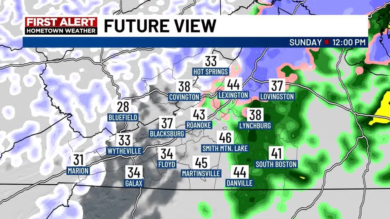 Sunday Morning First Alert Update