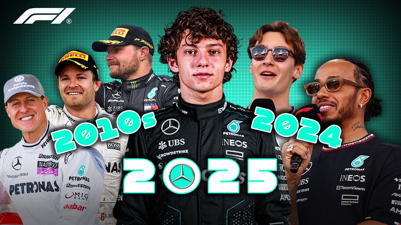 The New Mercedes Driver: Kimi Antonelli! | The Mercedes F1 Seat Succession