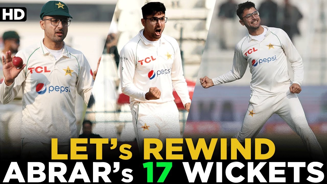 Dream Debut by Abrar Ahmed Against England | Pakistan vs England | Test | PCB | MY2L