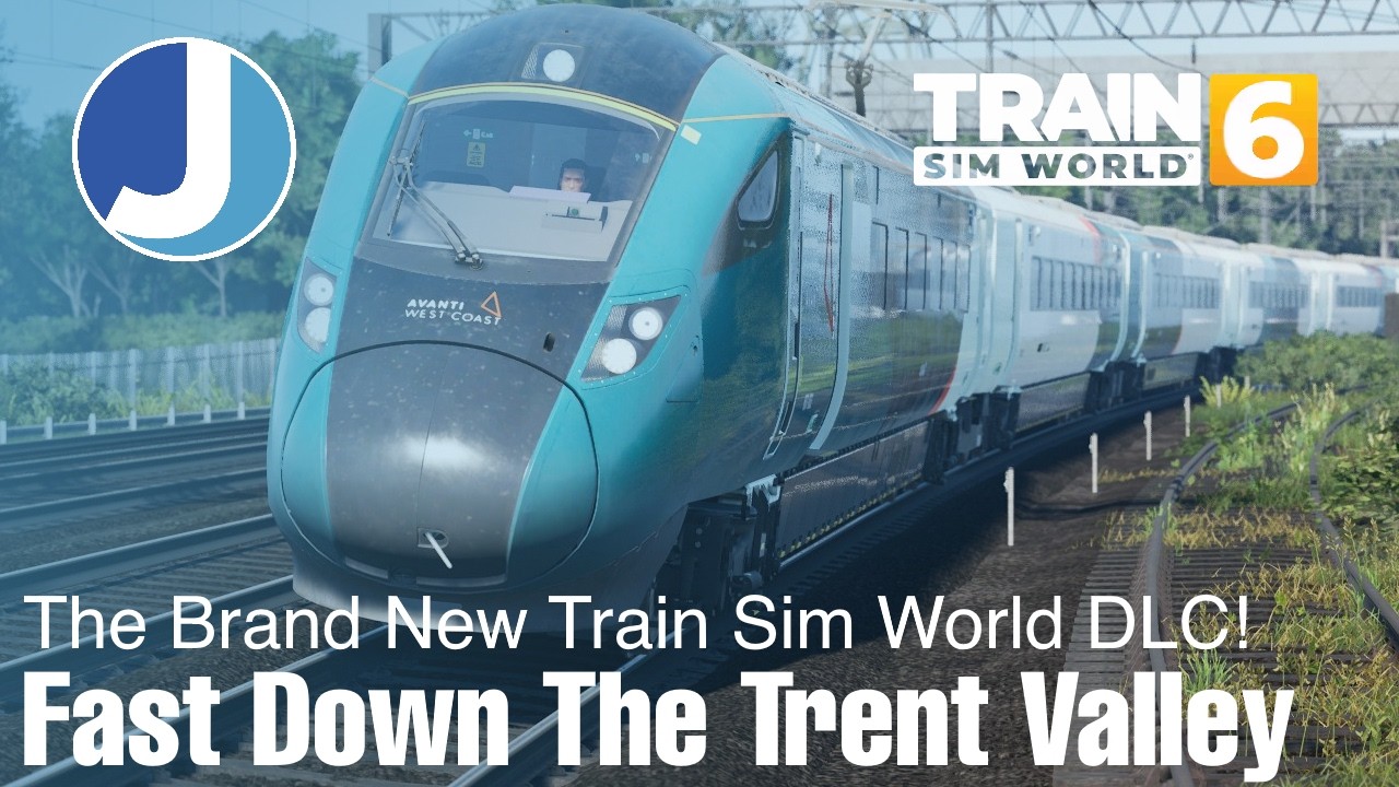 Исследование нового дополнения | WCML: Trent Valley | Train Sim World 6