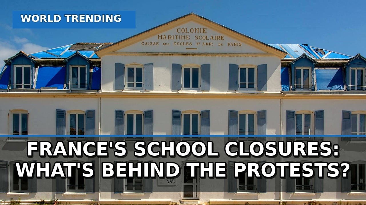 France's School Closures: What's Behind the Protests? | Trending World News Explained