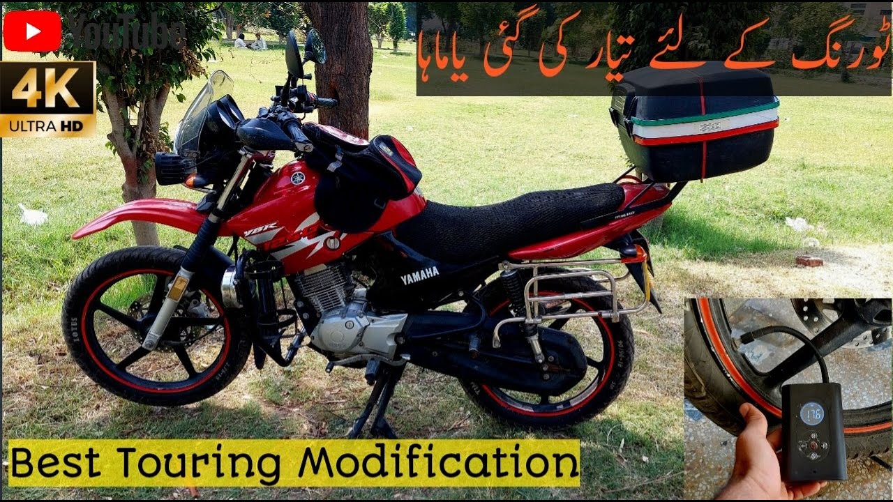 Best Touring Modified Motorcycle Yamaha YBR G | Touring Modification in Yamaha YBR Modification