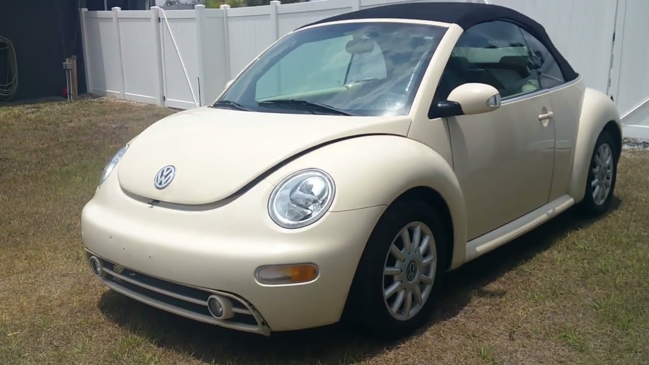 Intro, Walkaround and Cleaning - 2004 VW Beetle Convertible - VW01EP01