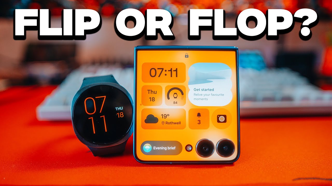 ⁨@samsunguk Z Flip 7 Real Day in The Life Review / Battery, Camera & Performance