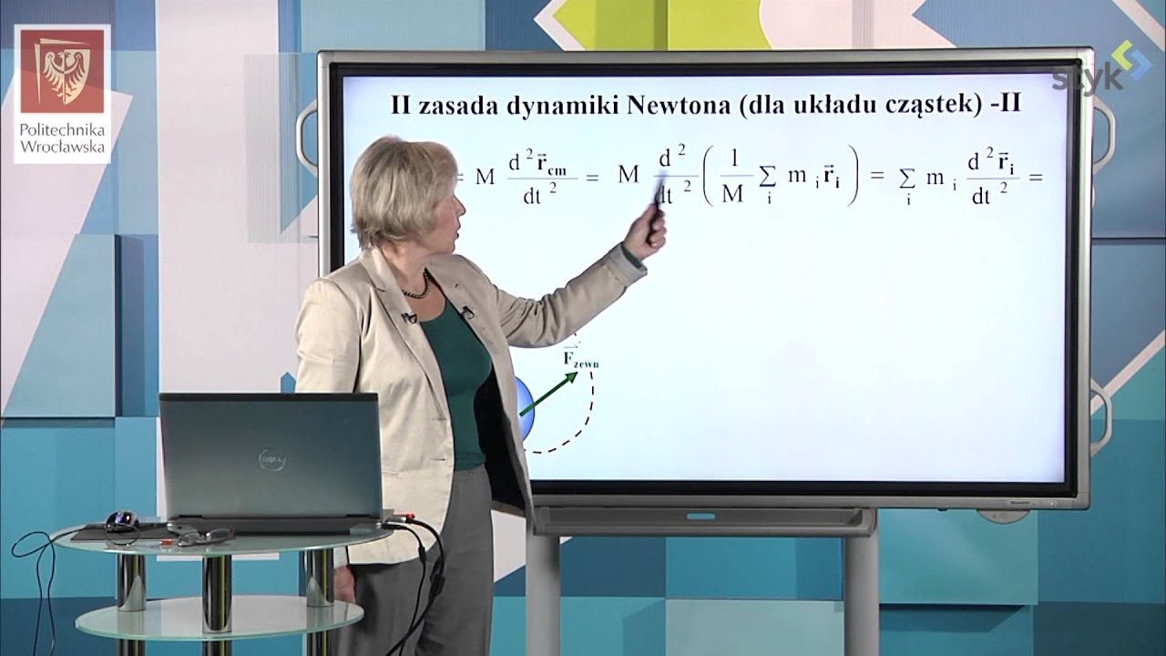 Fizyka I odc. 37 - Ruch postępowy środka masy