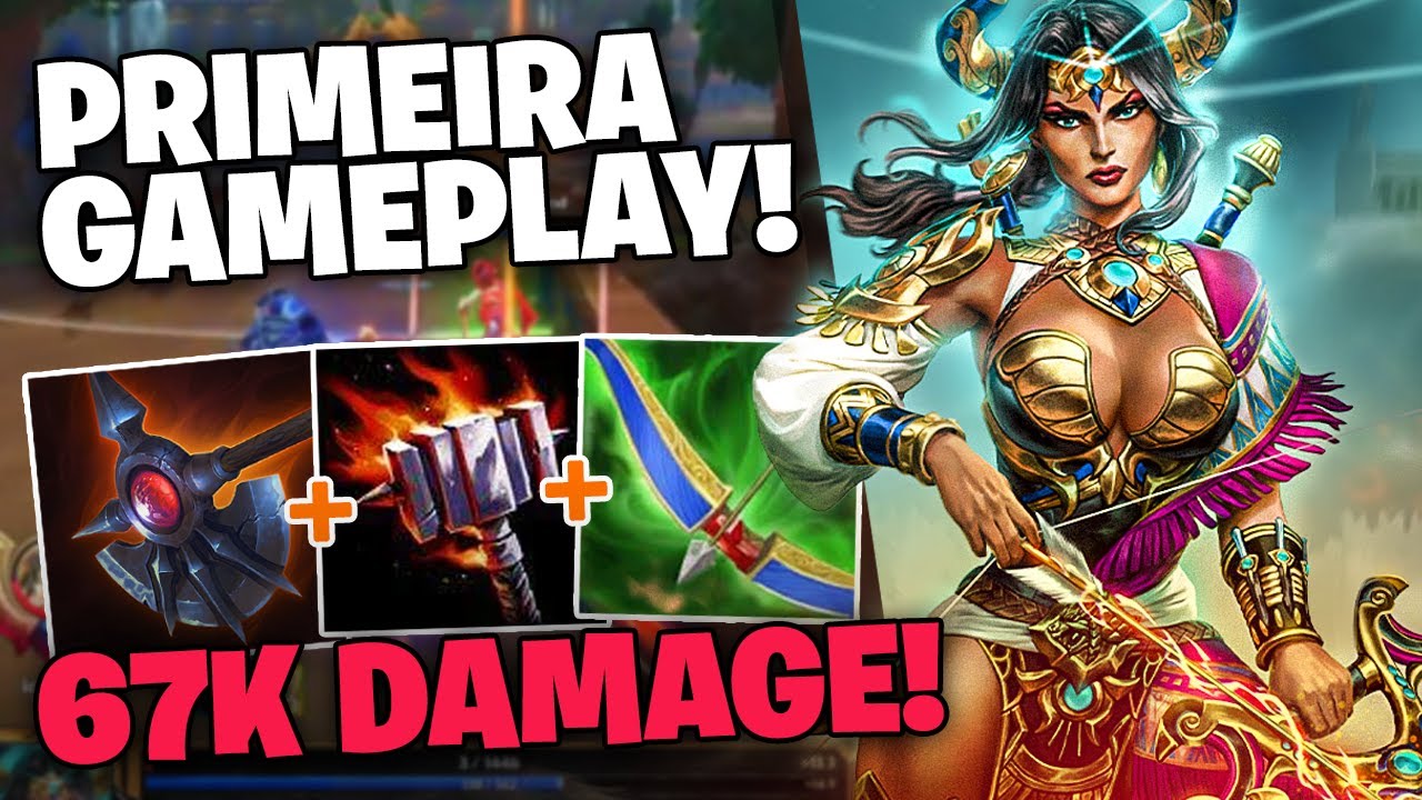 🏹 ELA DOMINA! | Ishtar na solo + Build - Smite