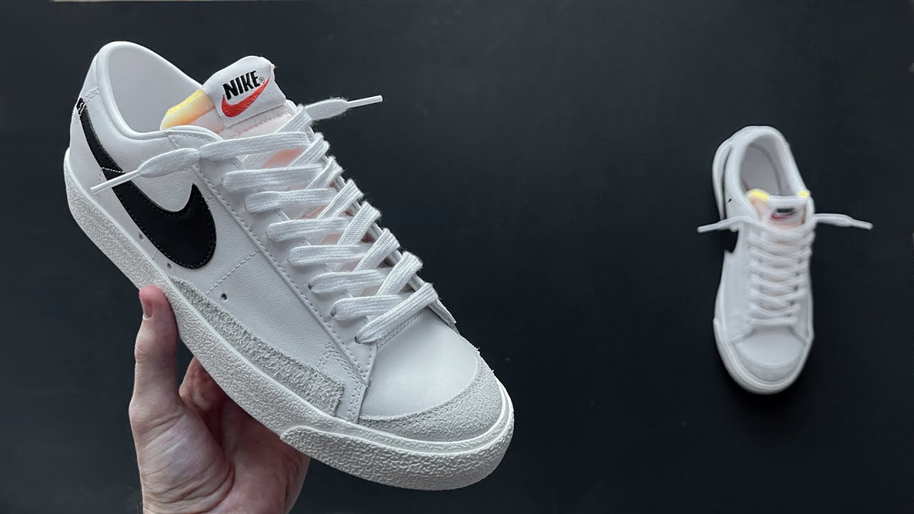 How To laces Nike Blazer Low