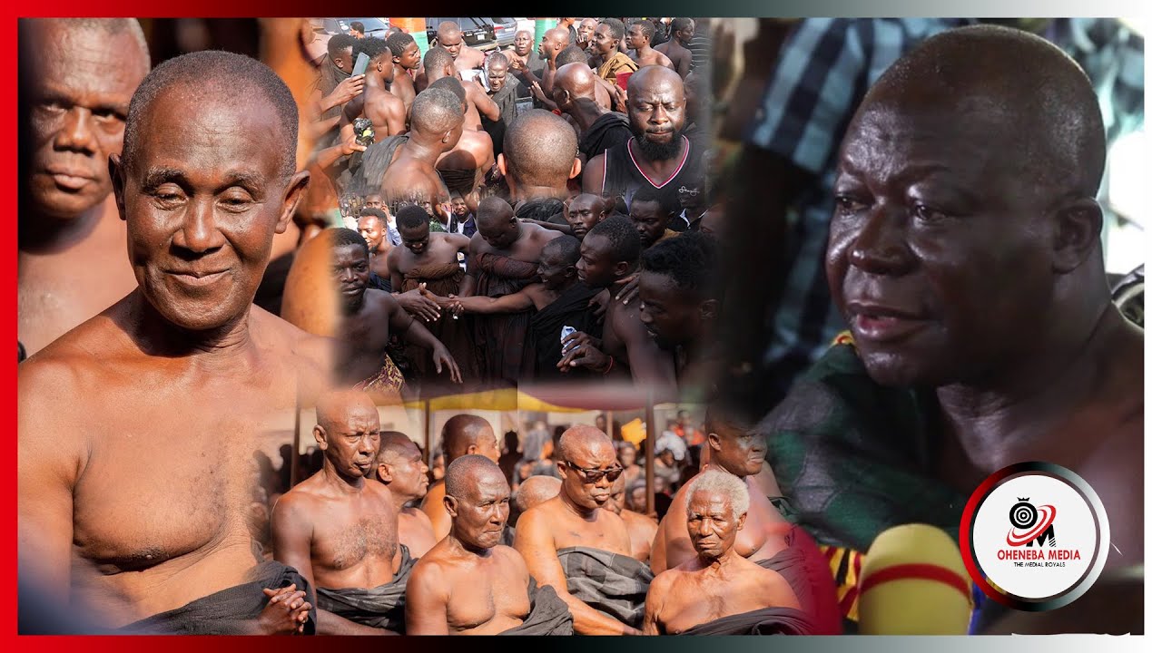 Finally, Offinso Traditional Council Presents A 68-Year Old Nana Amoako Poku As A Newly Offinsohene