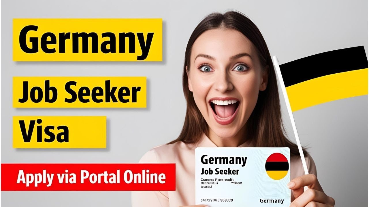 🇩🇪 How To Apply For Germany Job Seeker Visa Online 2025