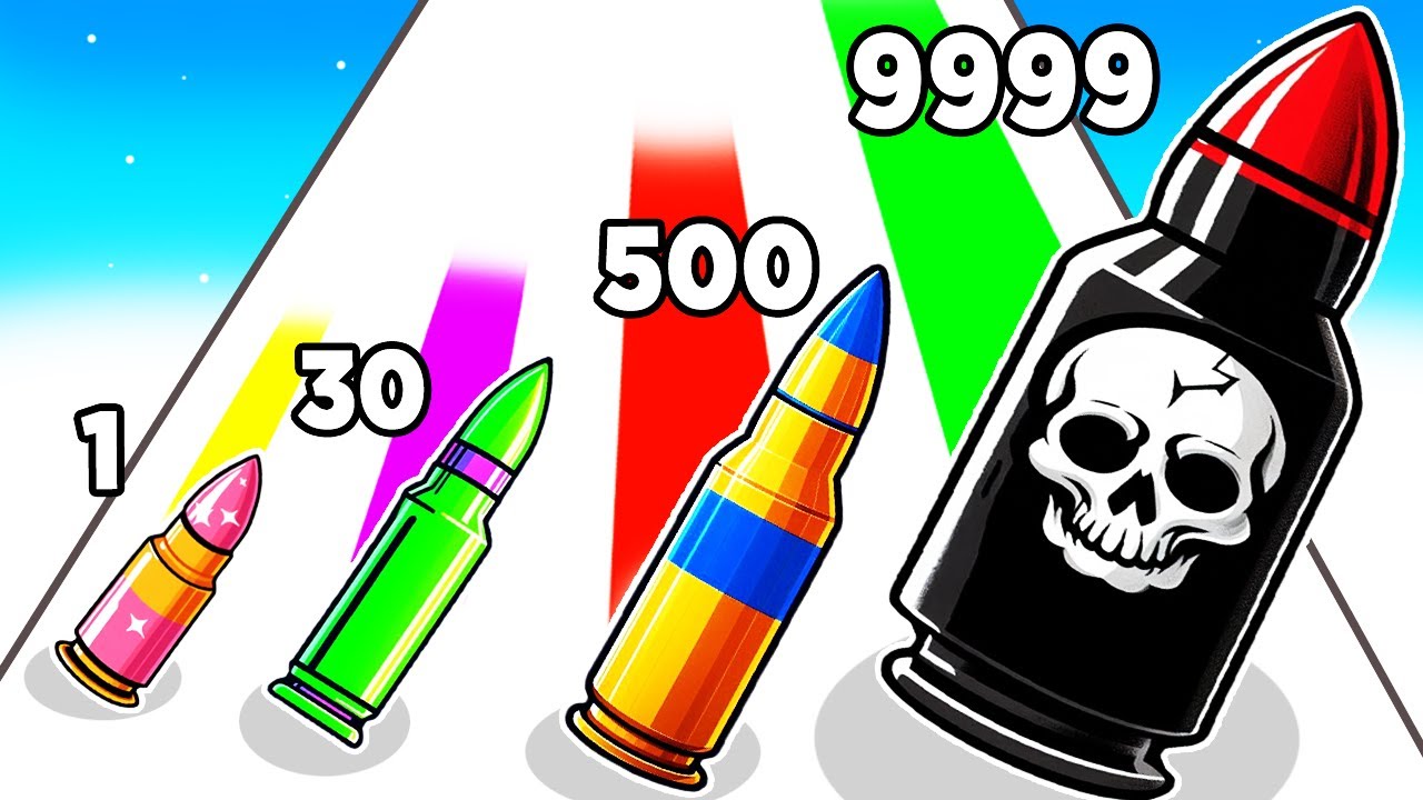 MAX LEVEL AMMO! - Bullet Army Run