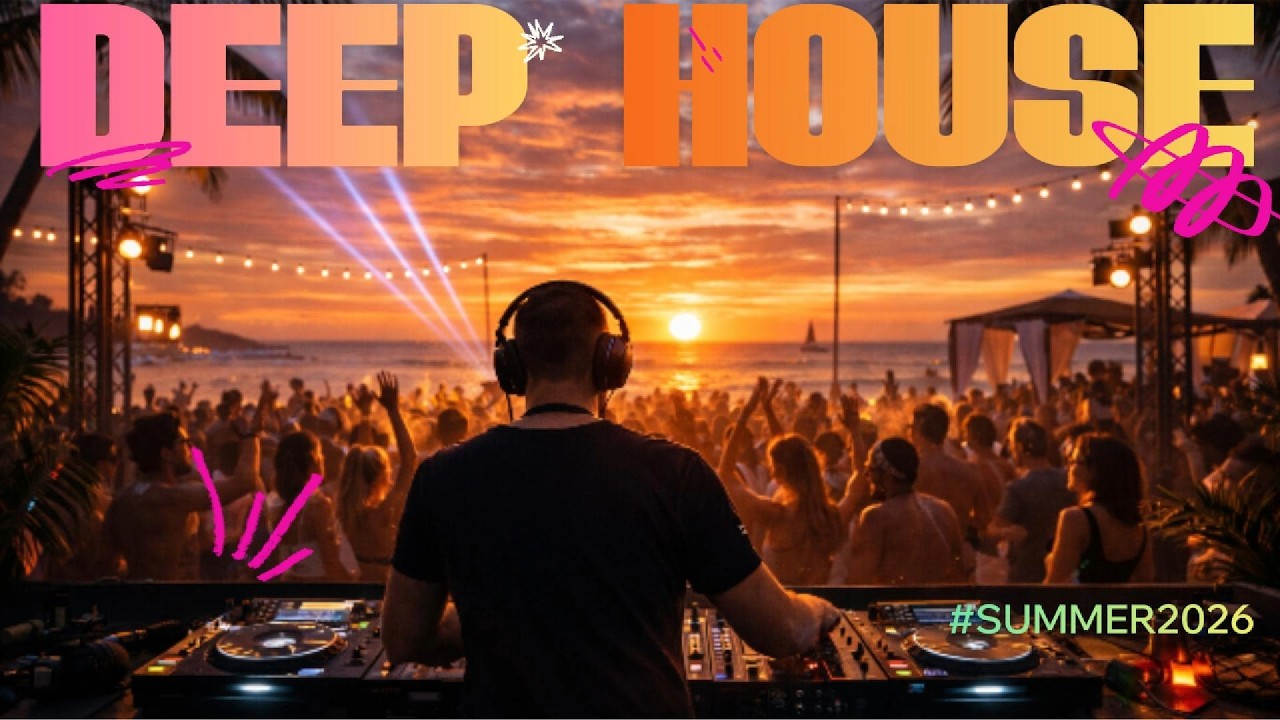 Sunset Deep House 🌴 | Deep House Ambient Mix 🌅 | Atmospheric Electronic Music – Ambient Sound DJ 🎧