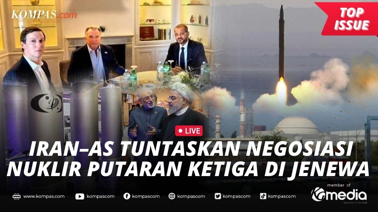 [LIVE] - Putaran Ketiga Rampung, Iran-AS Buka Babak Baru Negosiasi Nuklir di Wina