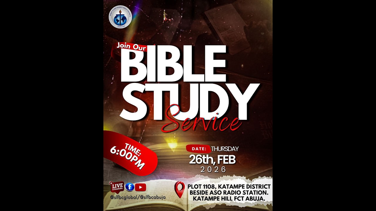 Thursday Mid-week Service. 26th February 2026