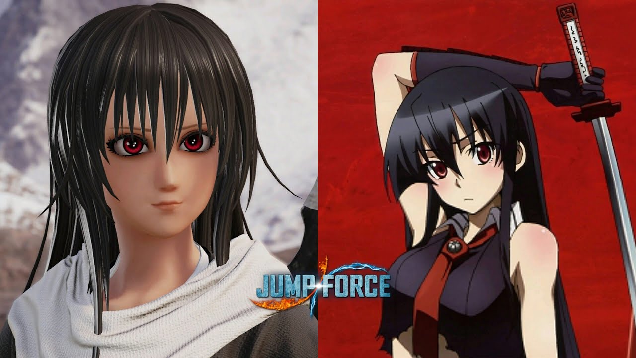 Jump Force: How To Make Akame (Akame Ga Kill)