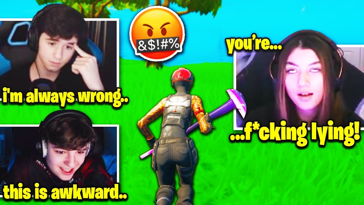 CLIX *AWKWARD* when BUGHA *HUGE FIGHT* w/ GIRLFRIEND then THIS HAPPENS! (Fortnite)