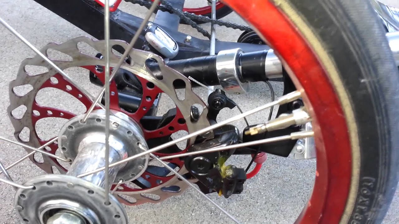 KMX Trike Modifications: 45 pounds to 38 pounds
