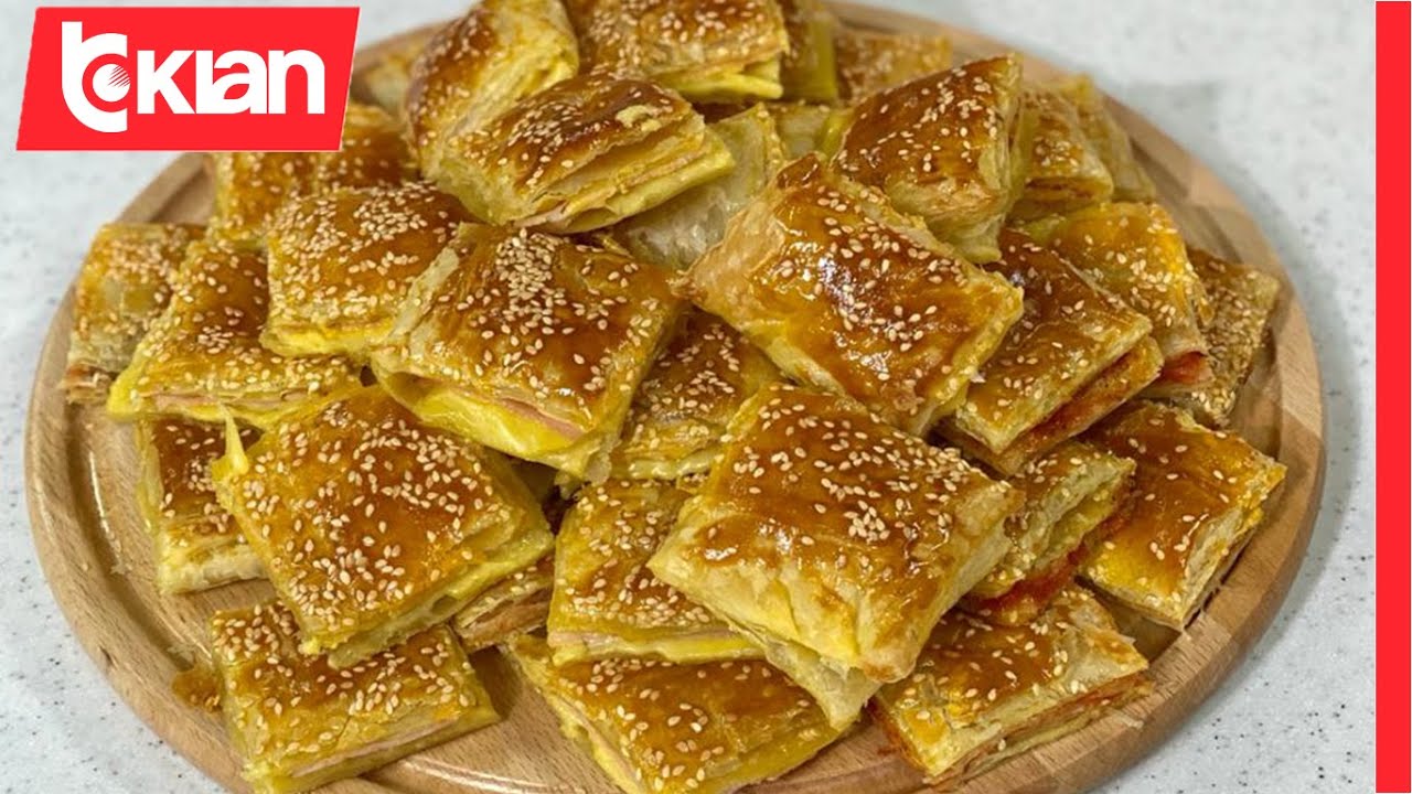 Shije shtëpie - Ide të shpejta dhe të lehta për aperitiv me sfoliatë nga Zonja Vjollca -Tv Klan