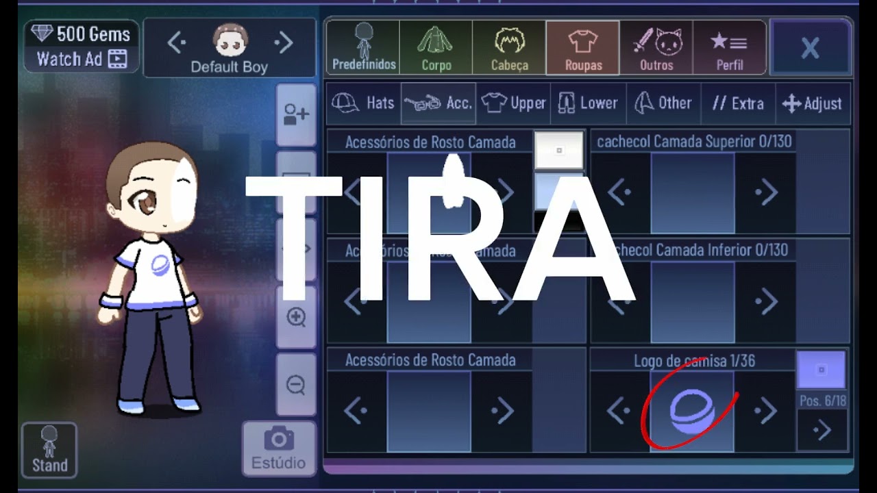 Como fazer barriga de grávida no gacha club atualizado 2025