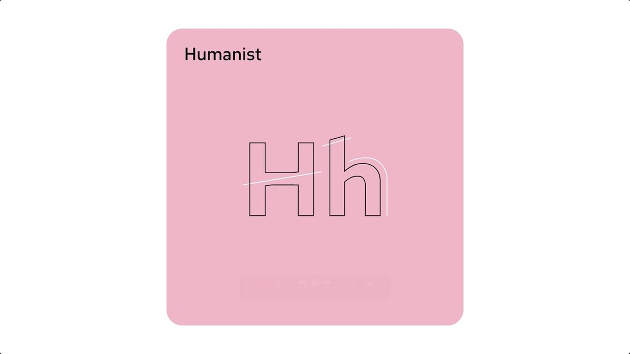 Sans Humanist lettertypes in het kort uitgelegd