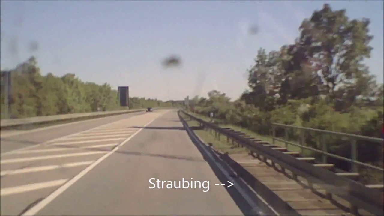 Autoroute Europa - Deutschland - von Furth im Wald nach München