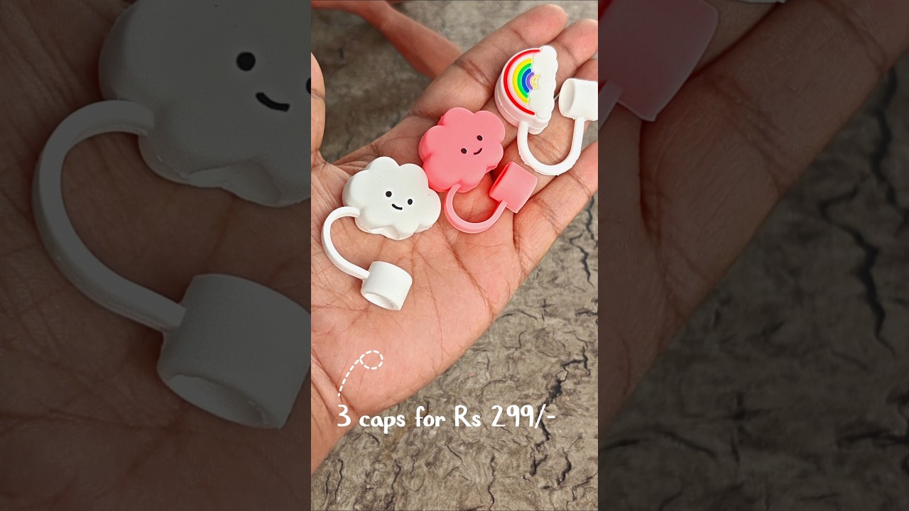 ✨ Amazon Finds Viral Sipper/Straw Cover Caps  #amazon #amazonfinds #ytshorts #sipper #amazonhaul