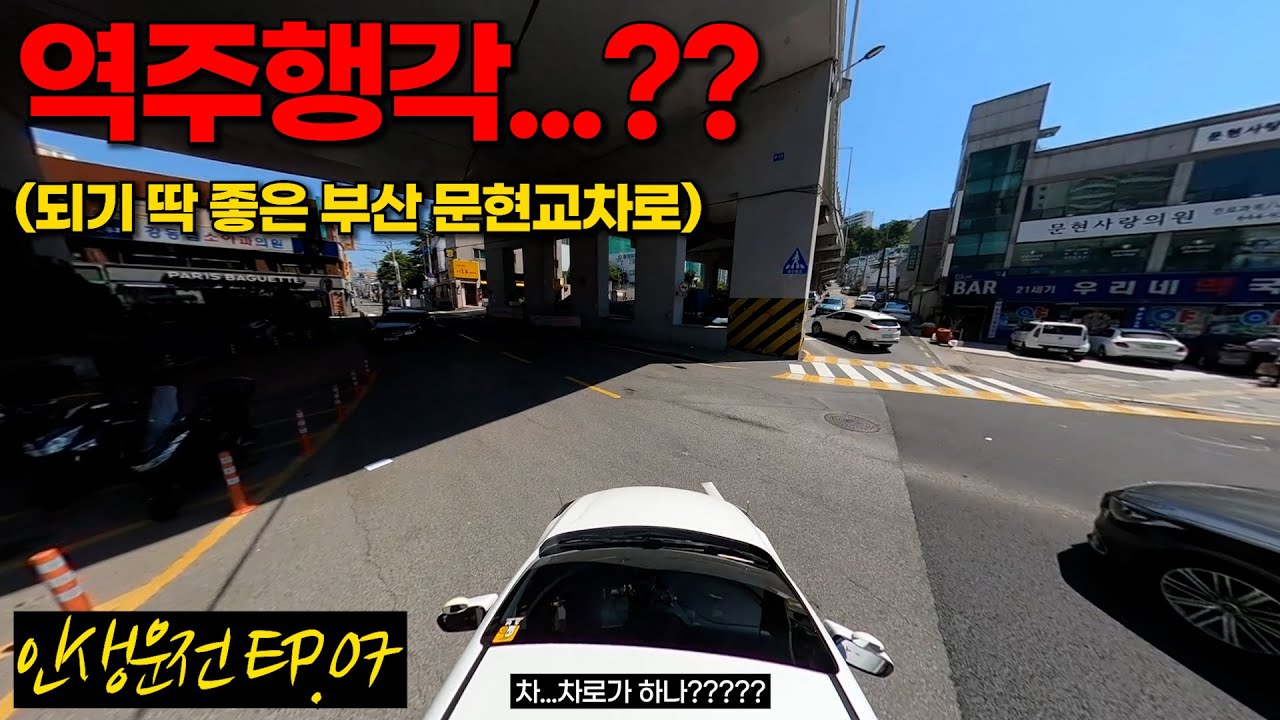오랫만에 찾은 부산에서 대발이도 역주행하게 만드는 악마의 교차로는?? |인생운전 EP.07|