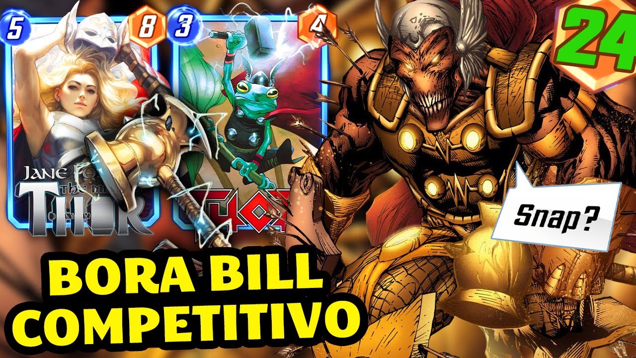 ATROPELE seus OPONENTES com este deck de BETA RAY BILL [Bora Bill competitivo] |Marvel Snap|